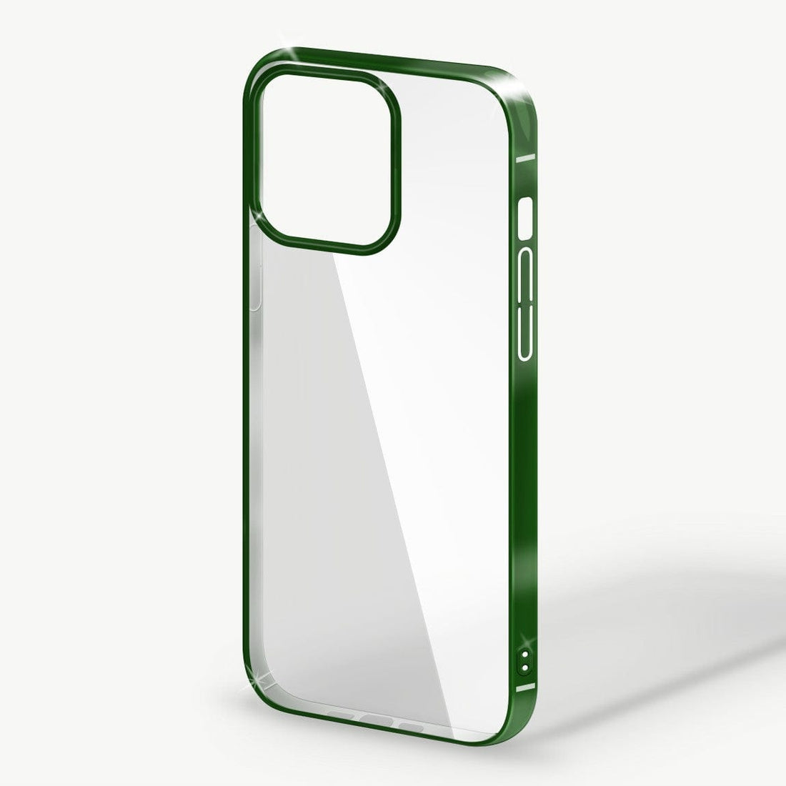 ktusu iShock Cases & Covers iShock Ultra Thin Clear Shiny Frame Case for iPhone 13 Pro Max Green