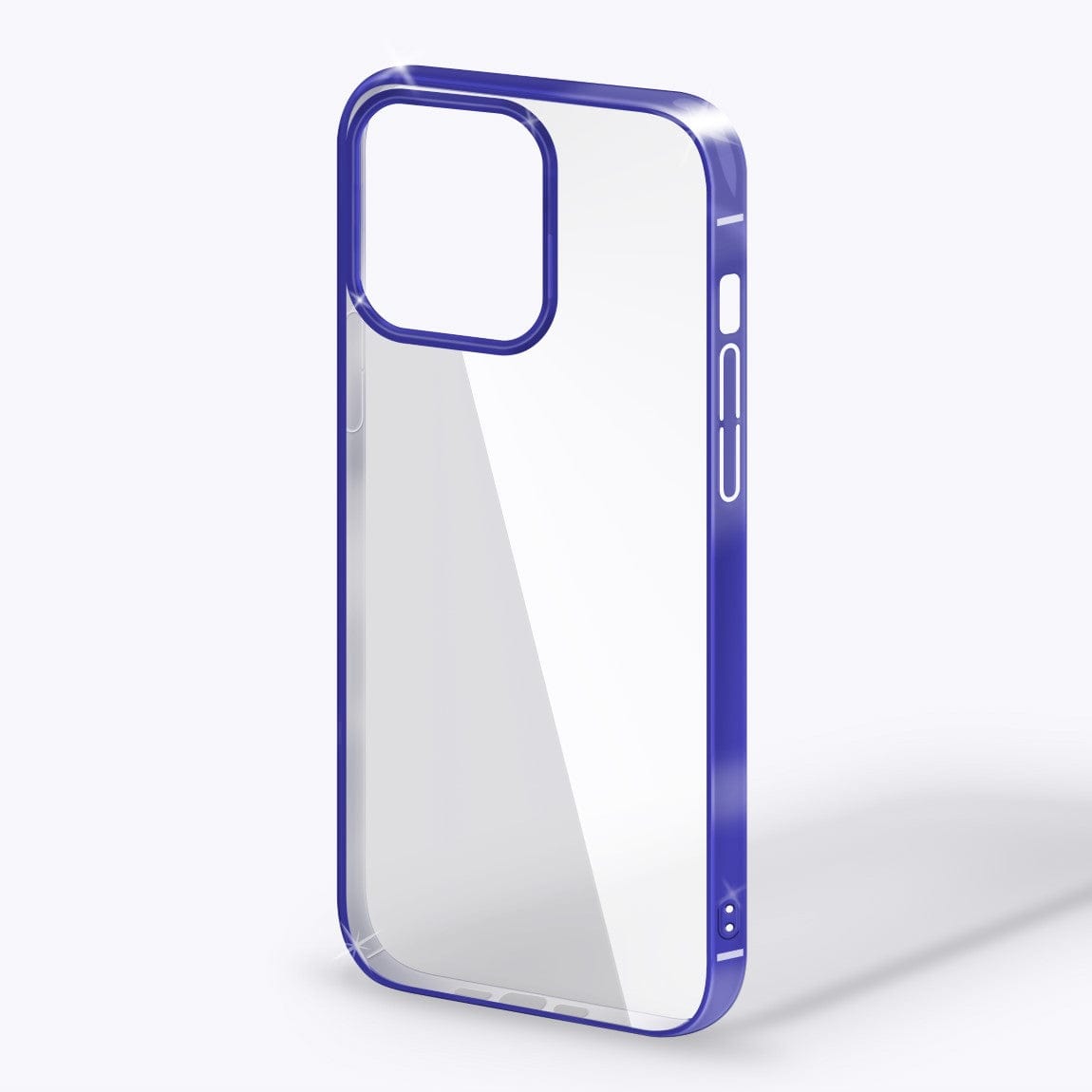 iShock Ultra Thin Clear Shiny Frame Case for iPhone 14 – ktusu