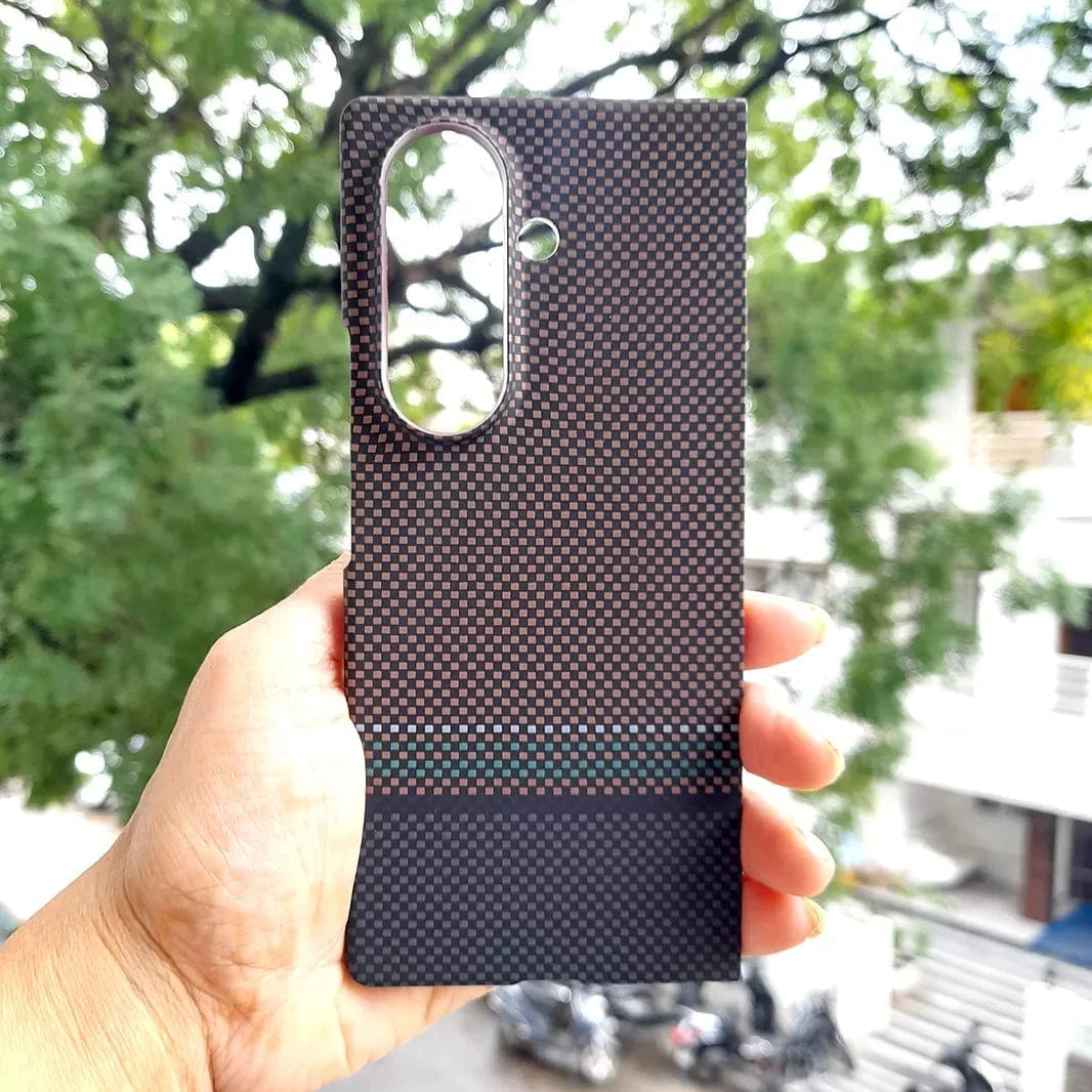 ktusu Generic Cases & Covers Kevlar Aramid Fiber Magnetic Magsafe Slim Case for Samsung Z Fold7 Kevlar Tan