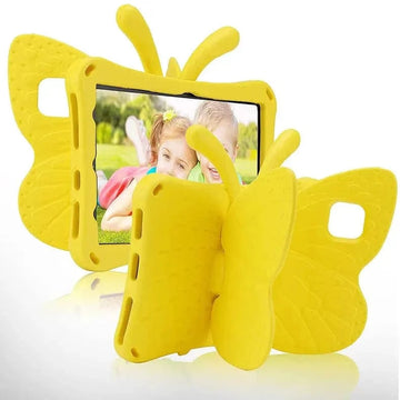 Butterfly Design EVA Foam Cover for iPad 7 | 8 | 9 (10.2-inch) iPad 7 | 8 | 9 (10.2-inch) / Yellow - Ktusu