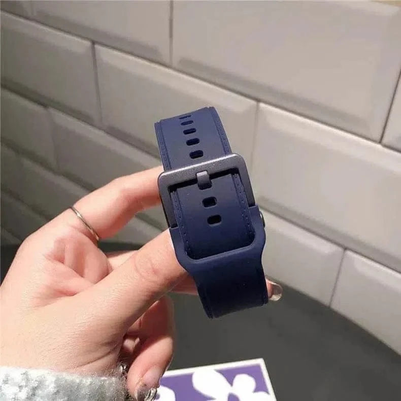 ktusu Generic Watch Bands Lightweight Skin-friendly Silicone Band for Apple Watch 42 | 44 | 45 | Ultra 49 | 46mm S10