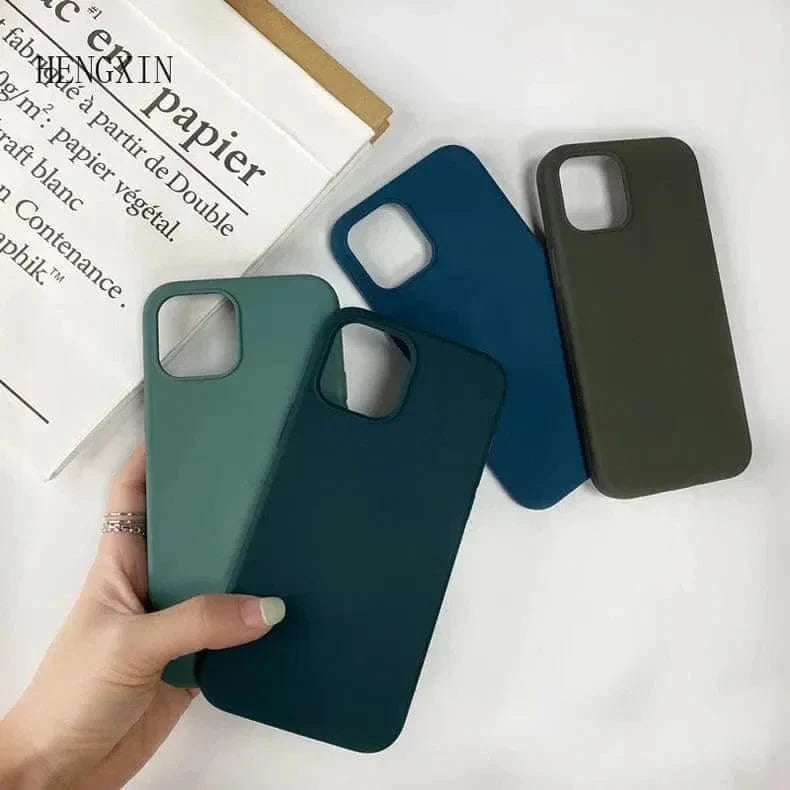 ktusu Generic Cases & Covers Liquid Silicone inner microfiber Case for iPhone 13 Pro