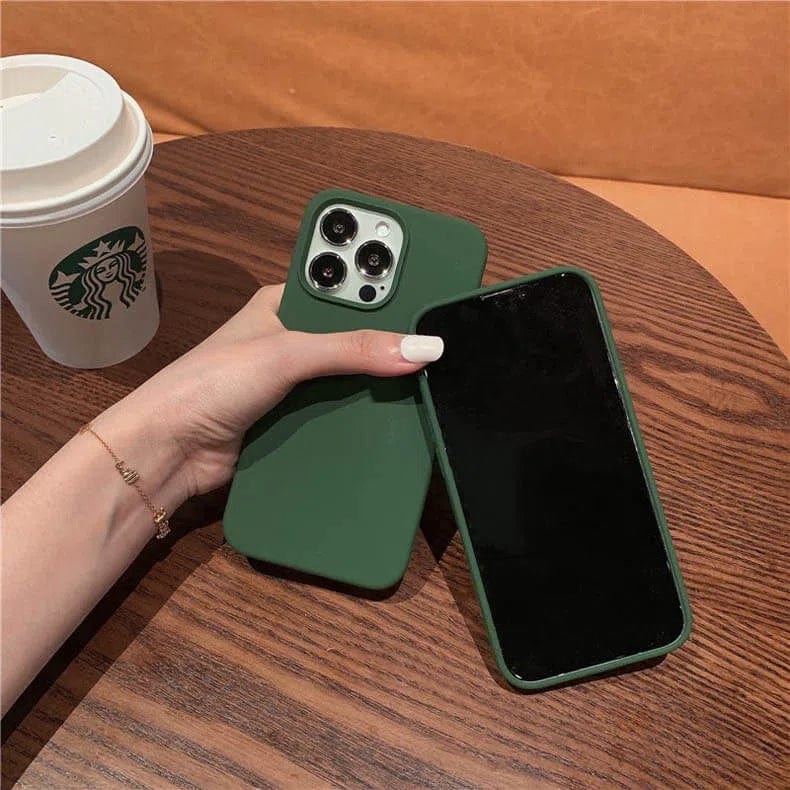 ktusu Generic Cases & Covers Liquid Silicone inner microfiber Case for iPhone 13 Pro