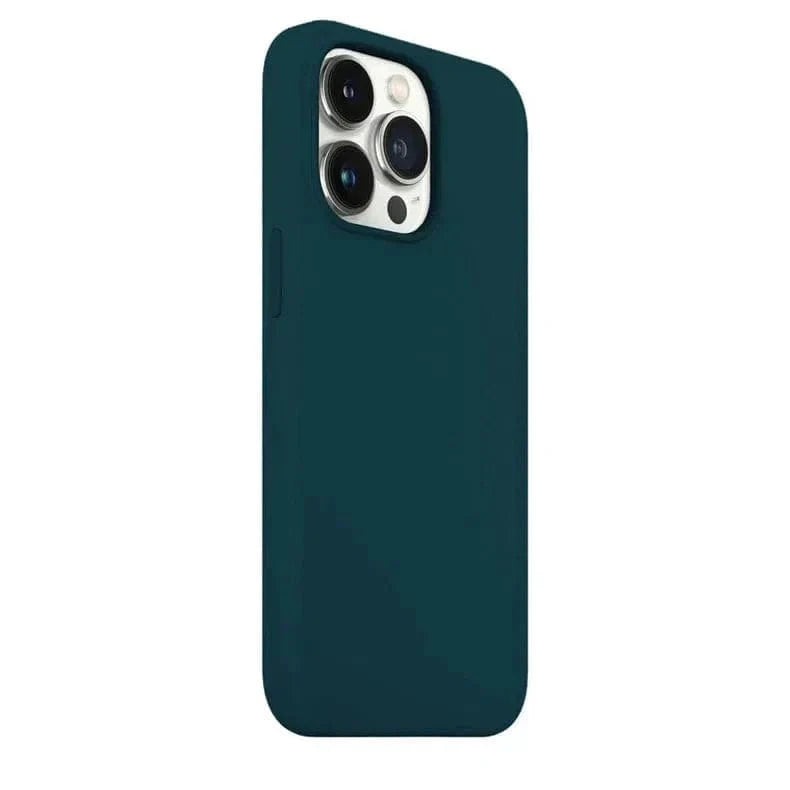 ktusu Generic Cases & Covers Liquid Silicone inner microfiber Case for iPhone 13 Pro Blue Cobalt