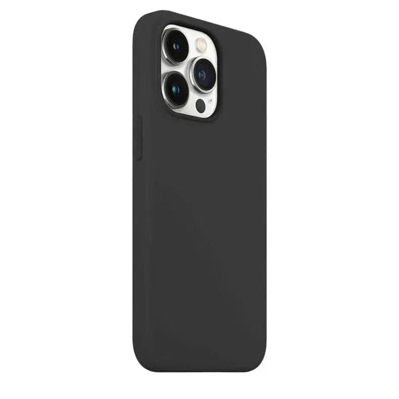 ktusu Generic Cases & Covers Liquid Silicone inner microfiber Case for iPhone 13 Pro Brownish Grey