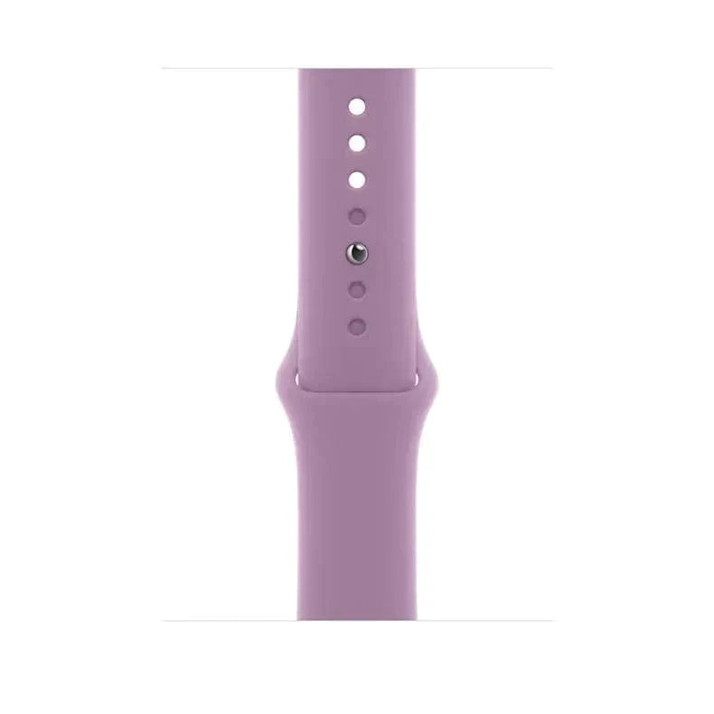 ktusu Generic Watch Bands Liquid Silicone Sport Band for Apple Watch 42 | 44 | 45 | Ultra 49 | 46mm S10 Lavender
