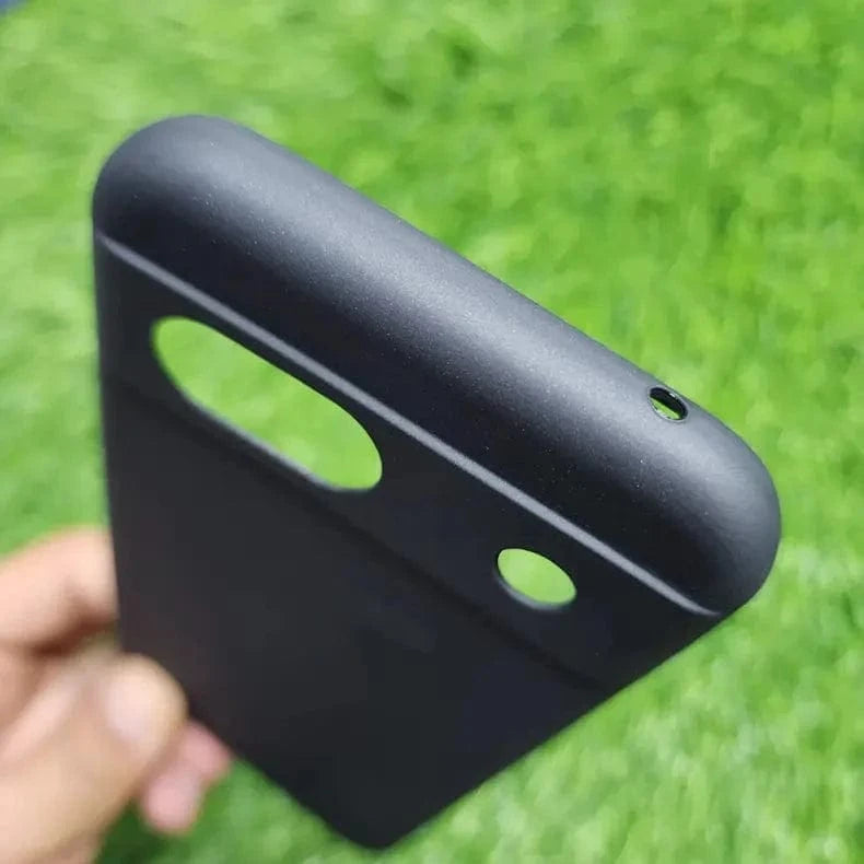 ktusu Generic Cases & Covers Liquid Soft Silicone Microfiber Case for Google Pixel 7 Pro Black