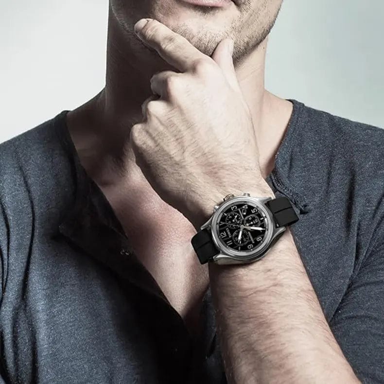 ktusu Generic Watch Bands Magnetic D-Buckle Silicone Band for Smartwatch 20mm