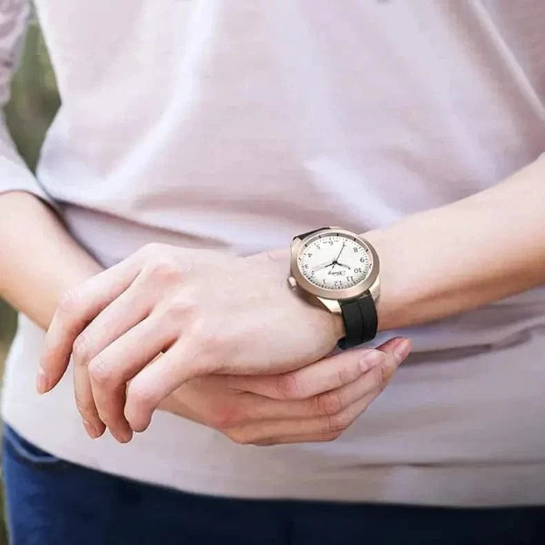 ktusu Generic Watch Bands Magnetic D-Buckle Silicone Band for Smartwatch 22mm