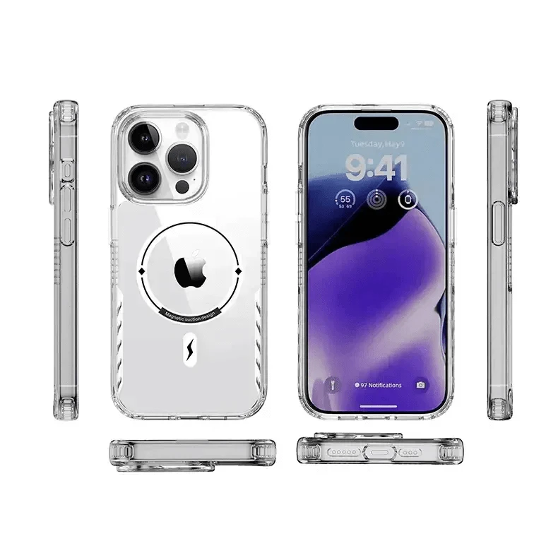 ktusu Generic Cases & Covers Magnetic Suction Ultra Strong Magsafe Case for iPhone 15 Plus