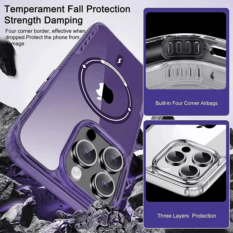 ktusu Generic Cases & Covers Magnetic Suction Ultra Strong Magsafe Case for iPhone 15 Plus