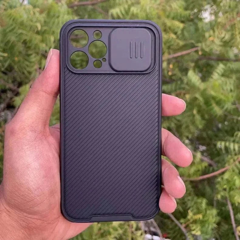 ktusu Generic Cases & Covers MagSafe Shutter Slide Hard Case for iPhone 11 Black