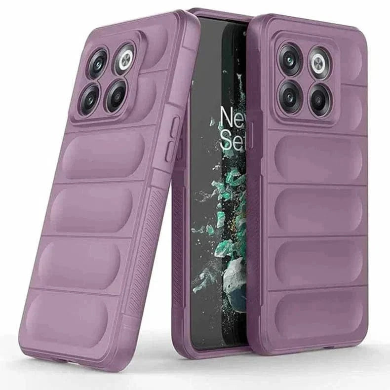 ktusu Generic Cases & Covers Matte Flexible Camera Protective Silicone Case for OnePlus 10T Lavender