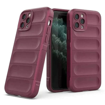 ktusu Generic Cases & Covers Matte Soft Flexible Case for iPhone 13 Pro Max Wine Red