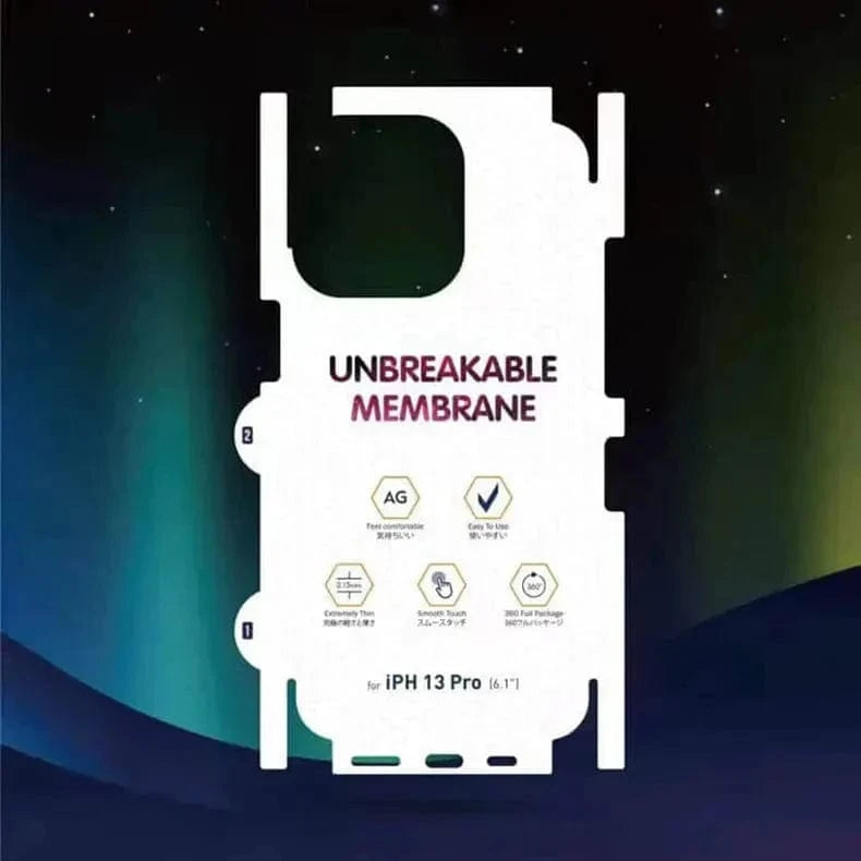 ktusu Generic Screen Protection Membrane Flexible Matte Back Guard for iPhone 13 Pro Max