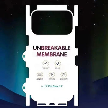 ktusu Generic Screen Protection Membrane Flexible Matte Back Guard for iPhone 17 Pro Max Matte