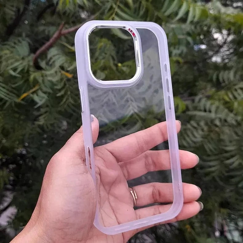 ktusu iShock Cases & Covers Metal Keys Magsafe Hard Back Soft Edge Case for iPhone 11 without magsafe / Black