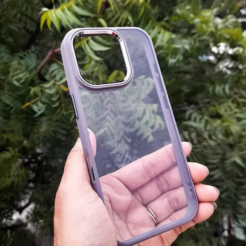 ktusu iShock Cases & Covers Metal Keys Magsafe Hard Back Soft Edge Case for iPhone 11 without magsafe / Black