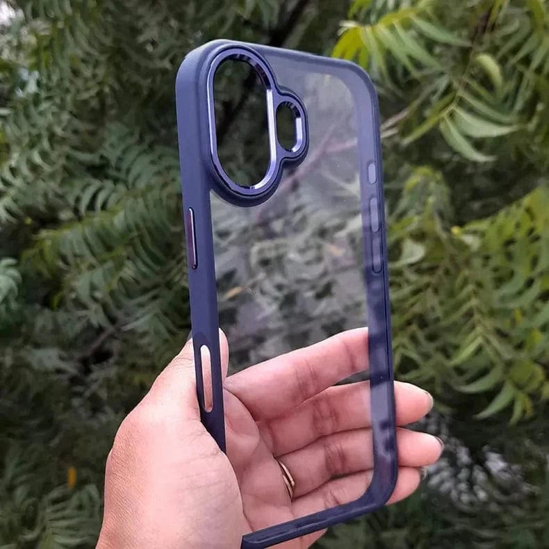 ktusu iShock Cases & Covers Metal Keys Magsafe Hard Back Soft Edge Case for iPhone 11 without magsafe / Black