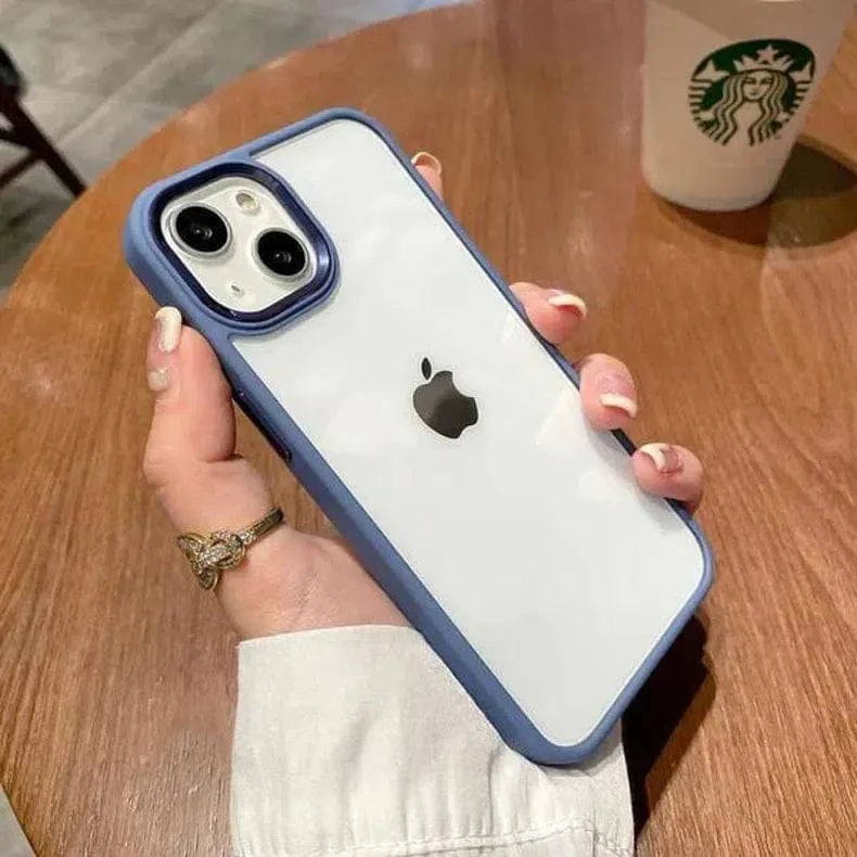 ktusu iShock Cases & Covers Metal Keys Magsafe Hard Back Soft Edge Case for iPhone 11 without magsafe / Black