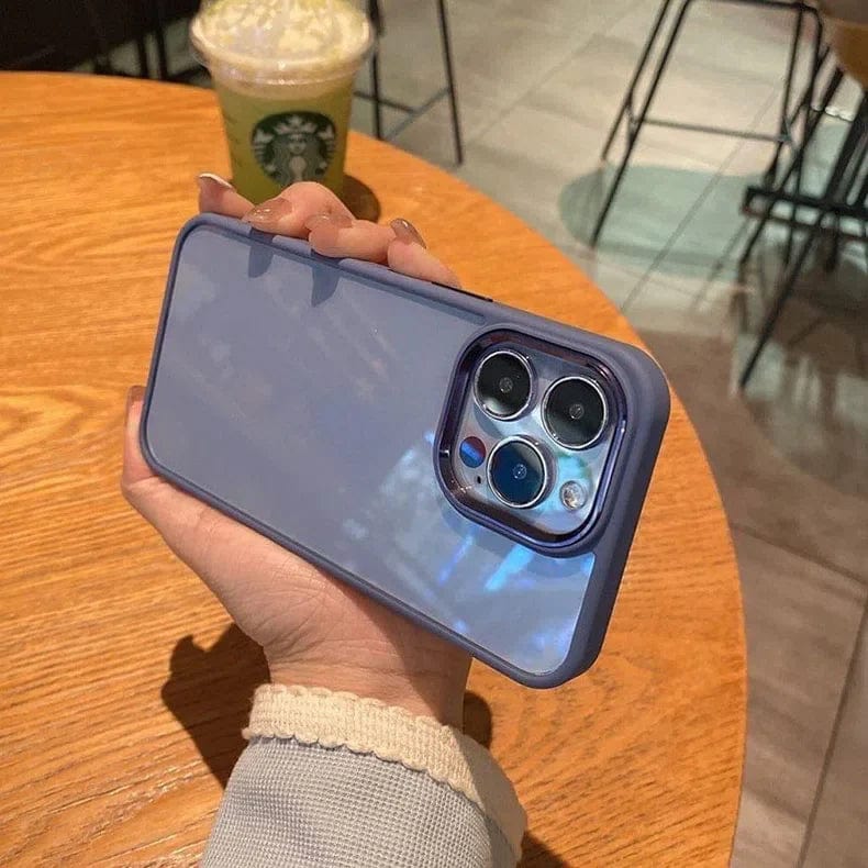 ktusu iShock Cases & Covers Metal Keys Magsafe Hard Back Soft Edge Case for iPhone 11 without magsafe / Black