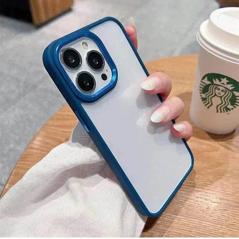 ktusu iShock Cases & Covers Metal Keys Magsafe Hard Back Soft Edge Case for iPhone 11 without magsafe / Black