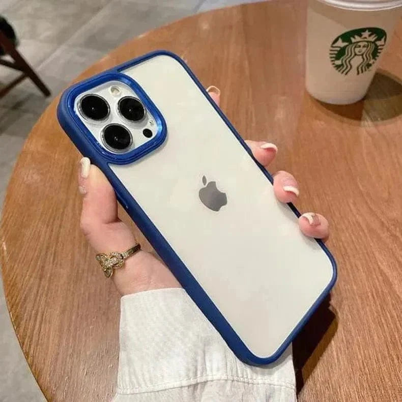 ktusu iShock Cases & Covers Metal Keys Magsafe Hard Back Soft Edge Case for iPhone 11 without magsafe / Black