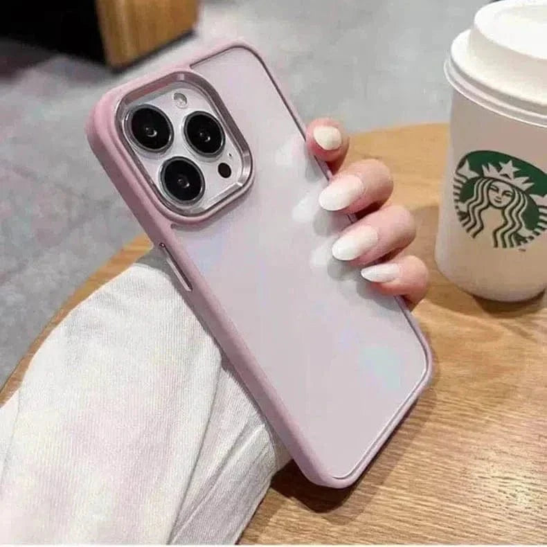 ktusu iShock Cases & Covers Metal Keys Magsafe Hard Back Soft Edge Case for iPhone 13 Pro