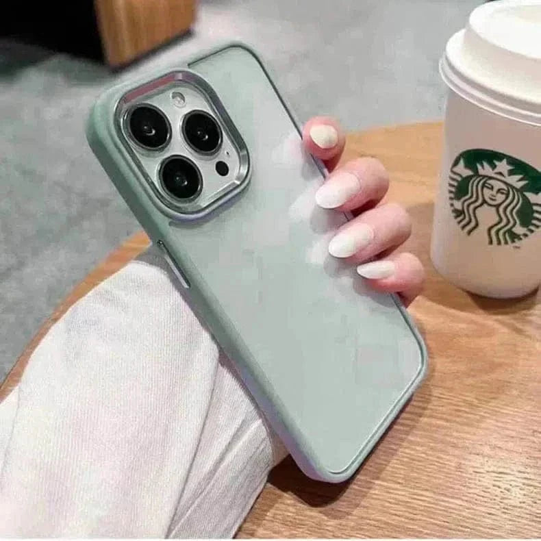 ktusu iShock Cases & Covers Metal Keys Magsafe Hard Back Soft Edge Case for iPhone 13 Pro