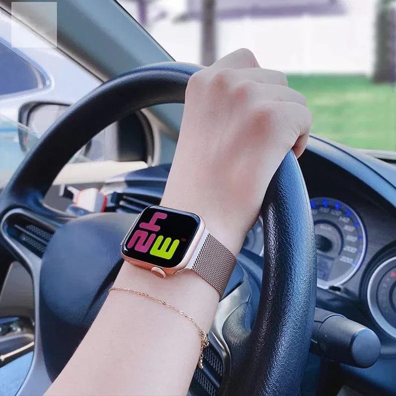 ktusu Generic Watch Bands Milanese Magnetic Matte Color Loop for Apple Watch 42 | 44 | 45 | Ultra 49 | 46mm S10