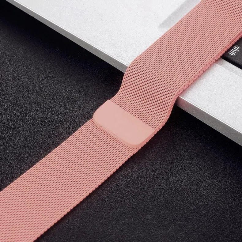 ktusu Generic Watch Bands Milanese Magnetic Matte Color Loop for Apple Watch 42 | 44 | 45 | Ultra 49 | 46mm S10 Pink