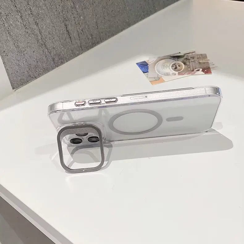 ktusu Generic Cases & Covers Military Grade Built-In Stand Magsafe Hard Case for iPhone 16 Plus