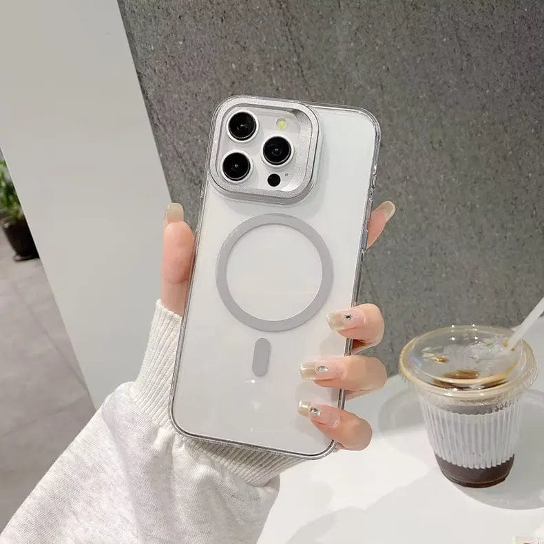 ktusu Generic Cases & Covers Military Grade Built-In Stand Magsafe Hard Case for iPhone 16 Pro Grey