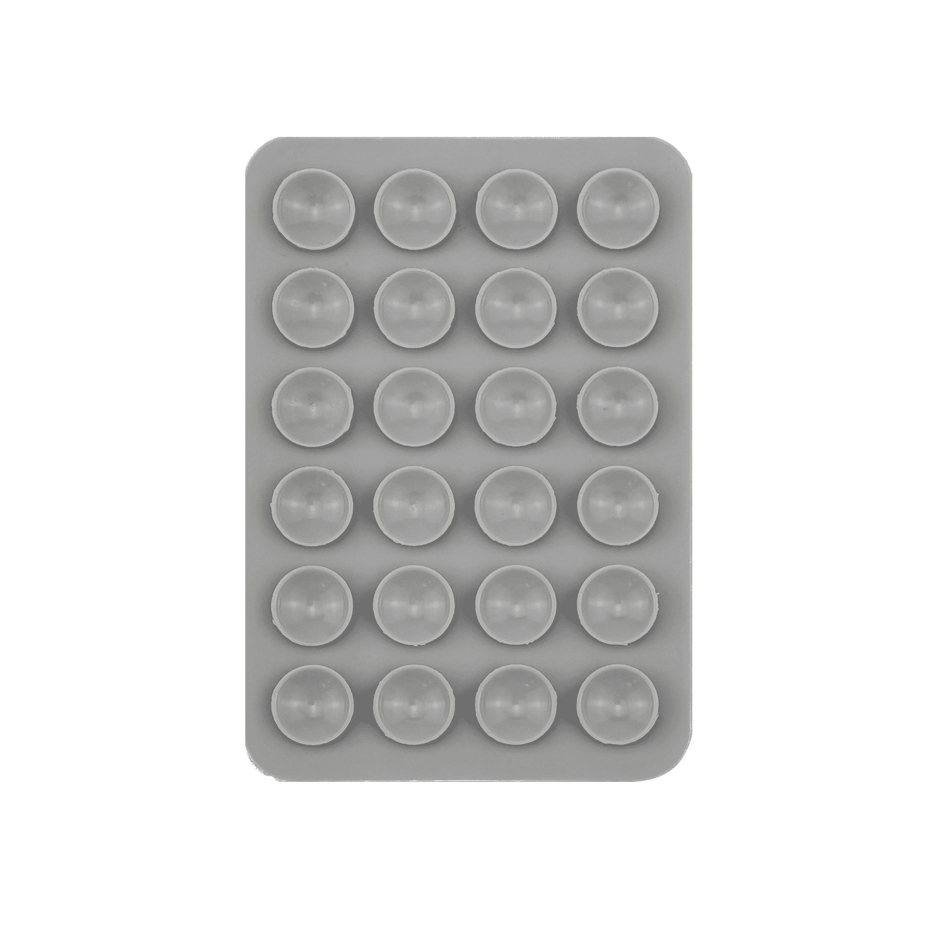 ktusu Generic Enhancement Mobile Phone Holder Silicone Suction Cup Light Grey / Pack Of 1