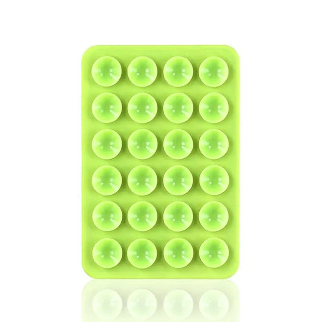 ktusu Generic Enhancement Mobile Phone Holder Silicone Suction Cup Parrot Green / Pack Of 1