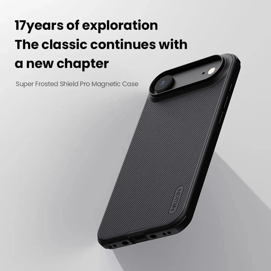 ktusu Nillkin Cases & Covers Nillkin Frosted Shield PC + TPU Hard Case for iPhone 17 Air Black