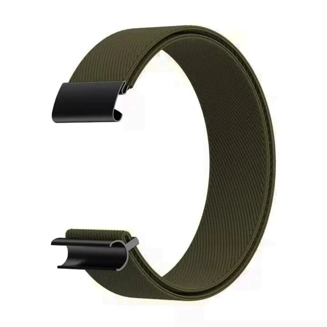 ktusu Generic Watch Bands Nylon Loop Band Replacement Strap for Whoop 4.0 Army Green