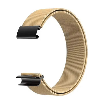 ktusu Generic Watch Bands Nylon Loop Band Replacement Strap for Whoop 4.0 Beige