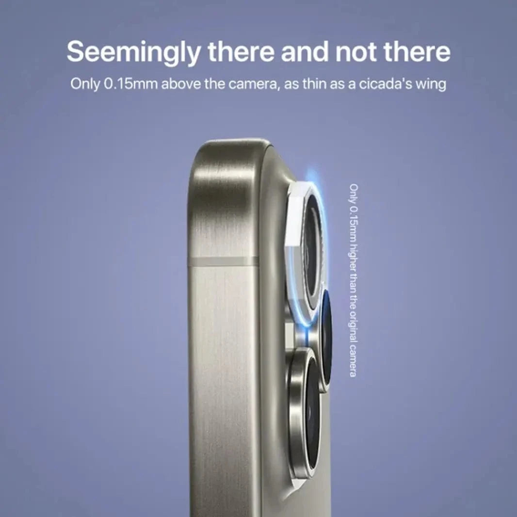 ktusu Generic Camera Lens Protectors Octagonal Camera Lens Protector Ring for iPhone 16 Pro | 16 Pro Max