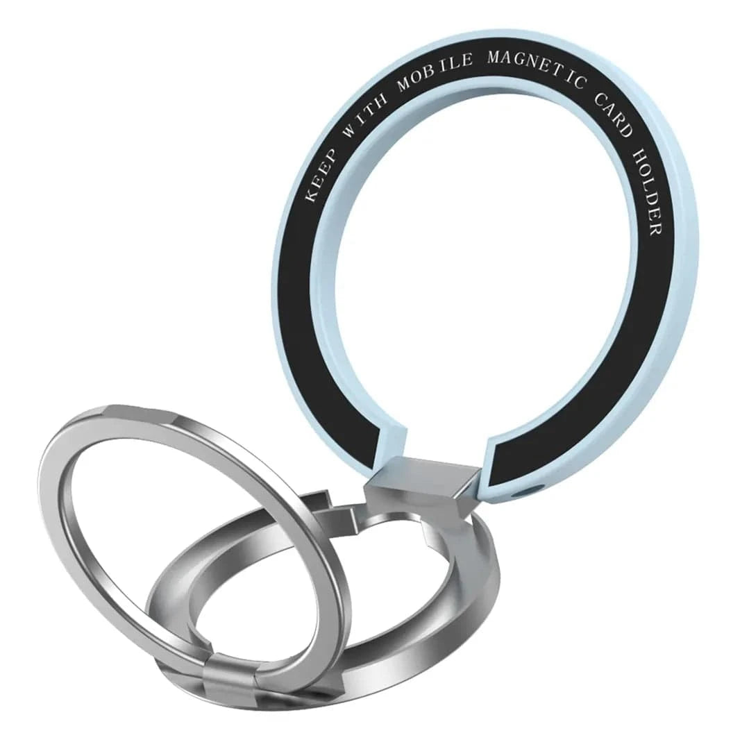 ktusu Generic Stands Portable Magnetic Ring Grip for Magsafe Function Built in Cases Sierra Blue