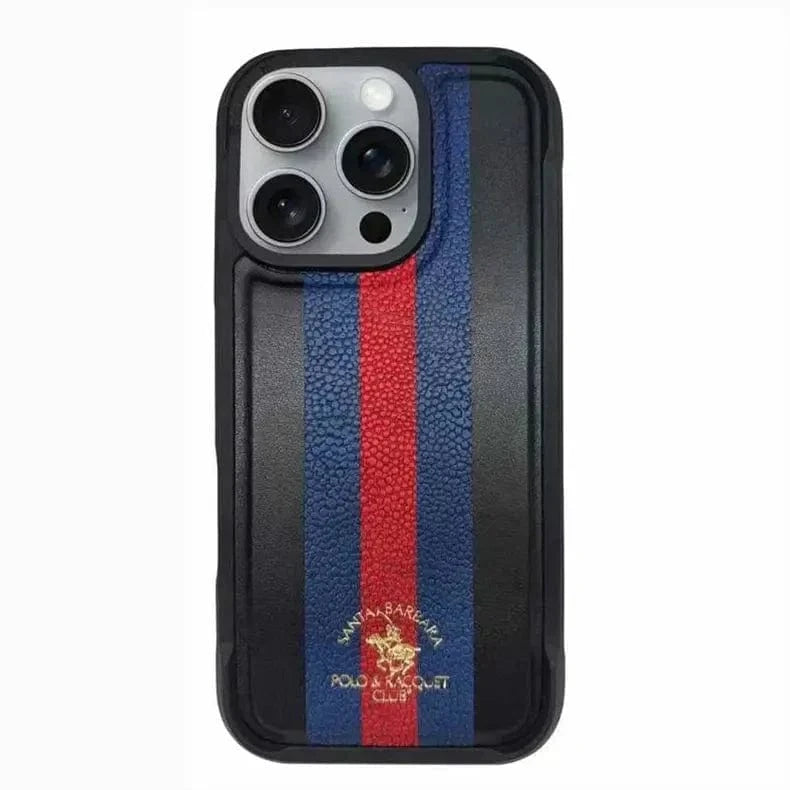 ktusu Santa Barbara Cases & Covers Santa Barbara Barton Series Case for iPhone 16 Pro Black Blue