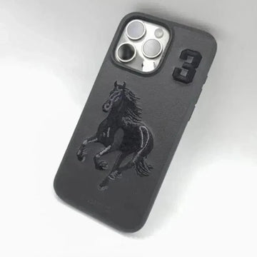 ktusu Santa Barbara Cases & Covers Santa Barbara Boris Series Case for iPhone 15 Pro Dark Grey