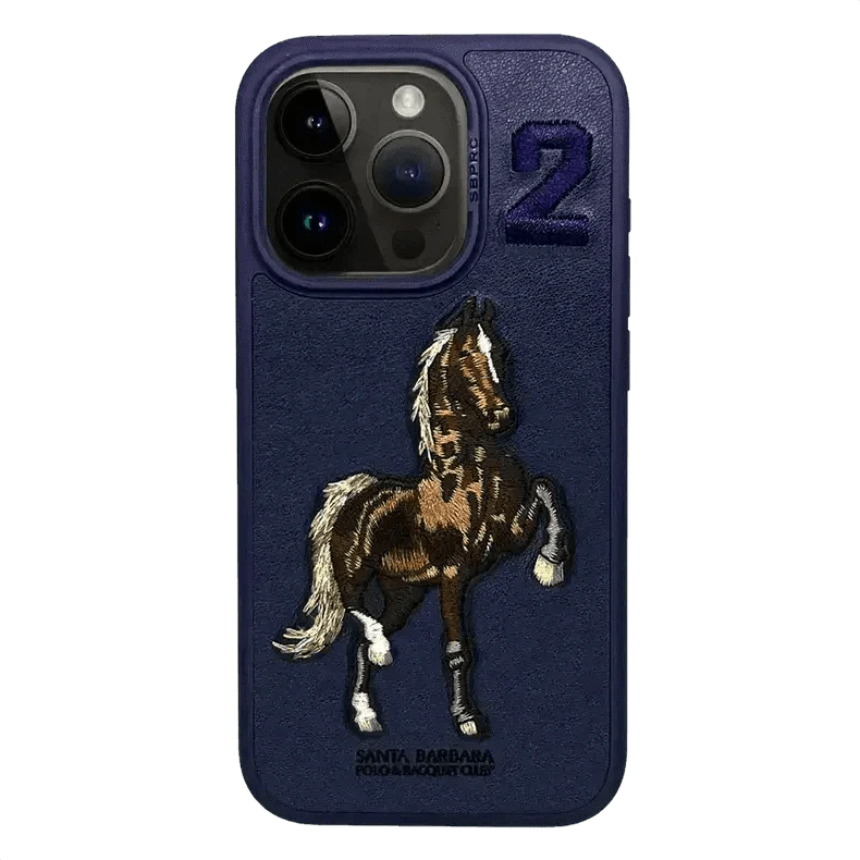ktusu Santa Barbara Cases & Covers Santa Barbara Boris Series Case for iPhone 15 Pro Midnight Blue