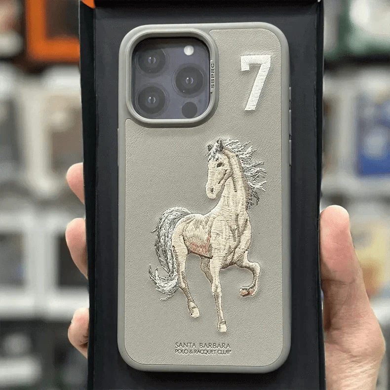 ktusu Santa Barbara Cases & Covers Santa Barbara Boris Series Case for iPhone 15 Pro Natural Titanium