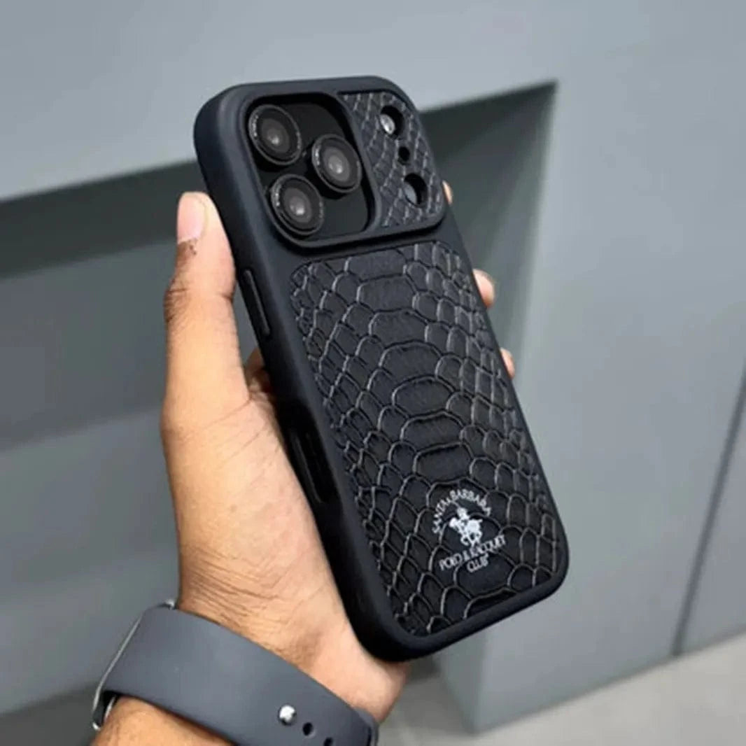 ktusu Santa Barbara Cases & Covers Santa Barbara Knight Series Case for iPhone 17 Pro Max Black