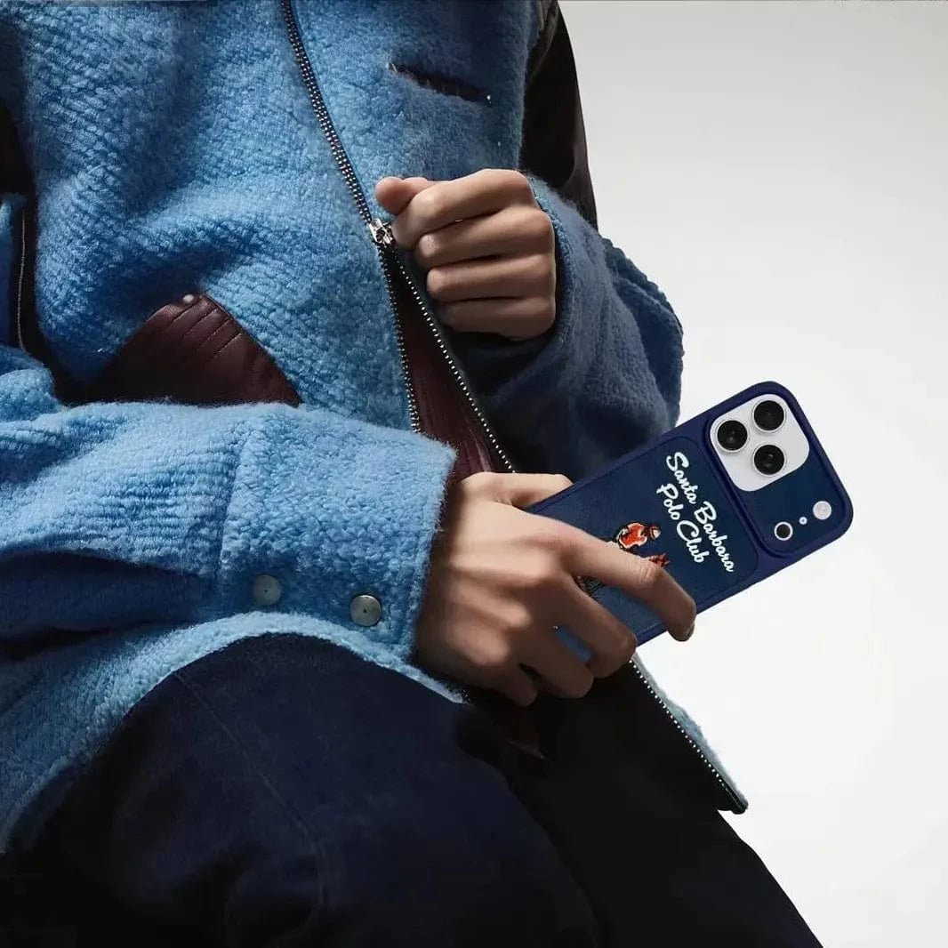 ktusu Santa Barbara Cases & Covers Santa Barbara Questa Series Case for iPhone 17 Pro Blue