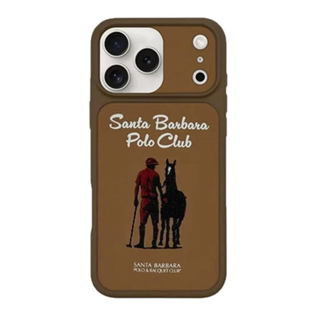 ktusu Santa Barbara Cases & Covers Santa Barbara Questa Series Case for iPhone 17 Pro Brown