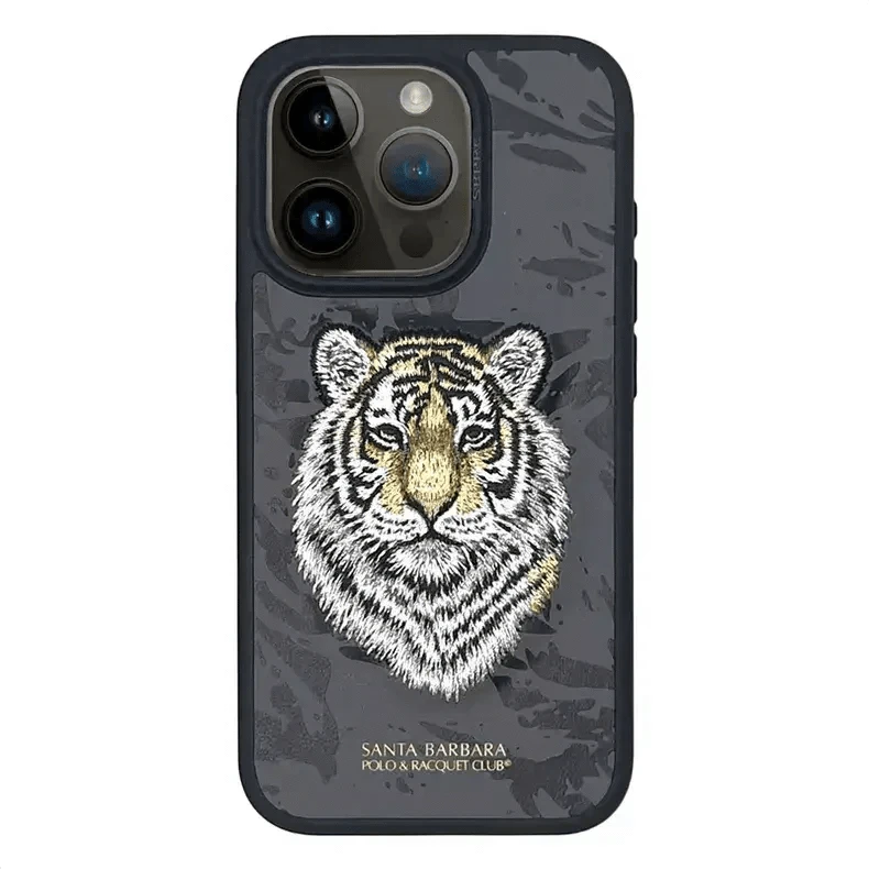ktusu Santa Barbara Cases & Covers Santa Barbara Savanna Series Case for iPhone 15 Tiger 1