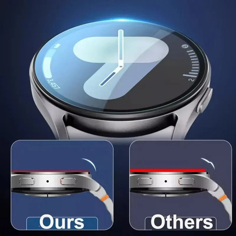 ktusu Generic Screen Protection Self-contained Positioning Tempered Glass for Samsung Watch 4/5 44mm
