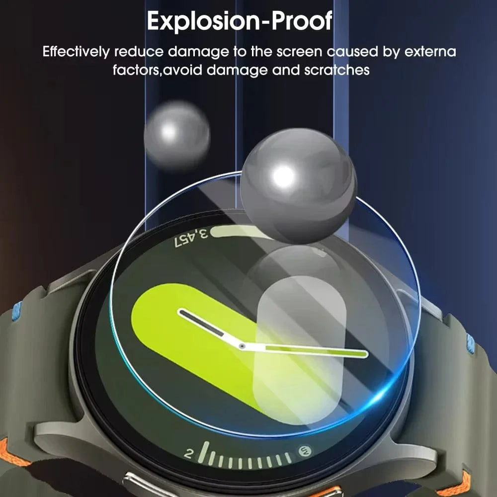 ktusu Generic Screen Protection Self-contained Positioning Tempered Glass for Samsung Watch 4/5 44mm